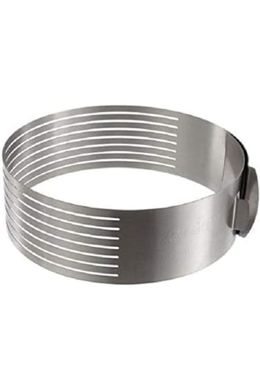 Stainless Steel Cake Layer Cut Mousse Ring (30cm)