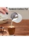 Arabest 20OZ Turkish Coffee Pot, Stainless Steel Milk Butter Warmer Pot, Mini Saucepan with Heat Re