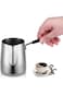 Arabest 20OZ Turkish Coffee Pot, Stainless Steel Milk Butter Warmer Pot, Mini Saucepan with Heat Re
