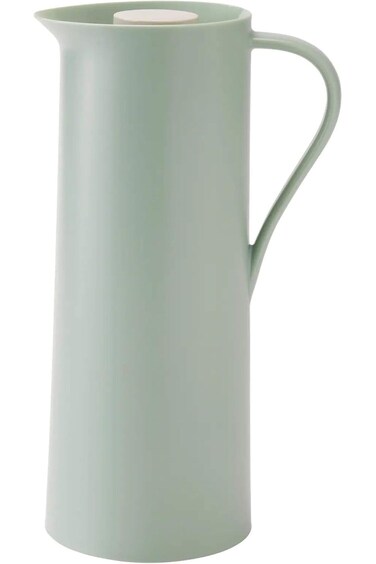 Ikea BEHOVD Vacuum flask, light green, beige