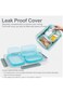 HI-FINE Lunch Box, Stainless Steel Bento Box, 3 Compartments food container for Students, Leakproof