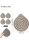 4 Piece Microwave Plate Warmer, Food Warming Mat, Multi-Purpose Silicone Food Warmer, Microwave Non
