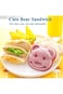 4 Pack Sandwich Cutter For Kids,Bread Cutter And Sealer Diy Cookie Vegetable Fruit Cutters For Lunc