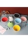 MIBRU Ceramic Coffee Dripper Origami Style Cone Filter Cup Reusable Pour Over Cafe Dripper for Home