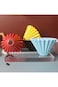 MIBRU Ceramic Coffee Dripper Origami Style Cone Filter Cup Reusable Pour Over Cafe Dripper for Home