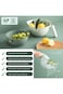 Excefore Kitchen Colander Rotating Washing Basket, 2 in 1 Double-Layer Vegetables Washing Basket wi