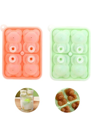 12-Cup Ice Mold, Ice Cube Mold Silicone Ice Cube Tray Ice Mold Bottle Ice Maker Tray Oven Dishwashe