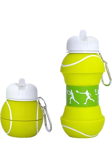 Tazweeq Collapsible Water Bottle, 19 Oz BPA Free Sports Water Bottle for Kids Gift Folding Water Bo