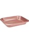 Penguen Roaster Pan - 39.5 x 29.5 x 6 cm, 0.5mm, Rose, D321R6