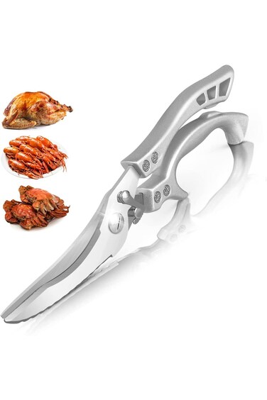 Kitchen Scissors, Heavy-duty Stainless Steel Poultry Shears Sharp Bone Shears Multi-purpose Food Sc