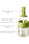 ALMEKAQUZ 3Pcs Spice Jar, Retractable Spice Jar, Clear Glass Spice Jar, Spice Jar with Retractable