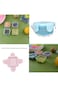 SWIUKPHE 7 Pcs Dressing Containers for Lunch Box, 60 ML Small Condiment Containers with Lids, Leakp