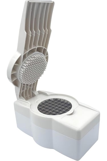 Multi Food Chopper &ndash; Manual Vegetable Cutter &amp; Dicer with Ultra Sharp Stainless Steel Blades &ndash; Chop