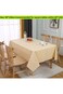 Dongling Machine Washable Vinyl Tablecloth, Easy Clean Rectangular Tablecloth, 100% Polyester