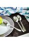 AMGREEN 3-Piece Hammered Tablespoon Set Silver 21.75x2.5x4.75cm