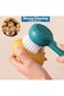 TERRIFI Vegetable Brush, Brush Fruit and Vegetable Scrubber with Peeler Long Handle Kitchen Cleanin