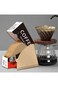 V02 Cone Coffee Filters,Disposable Natural Paper，1-4 Cup,For Pour Over and Drip Coffee Maker (200,