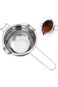 MIBRU Bowl 400ml Chocolate Melting Pot Saucepan for Melting Butter, Chocolate, Sugar or Cheese, 304