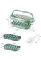Excefore Square Ice Cube Trays for Freezer with Lid &amp; Bin, 54PCS Tiny Ice Cube Tray, Suitable for C