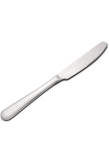 6 قطع من سكاكين العشاء المصنوعة من الفولاذ المقاوم للصدأ 304، مقاس 9 بوصات