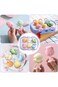 Excefore Baby Ice Lolly Moulds, Silicone Ice Lolly Moulds with Sticks, 6 Piece Mini Ice Lolly Mould