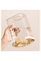 Airtight Scalable Food Storage Container with Dumping Port, Convenient Rice &amp; Cereal Dispenser, Pet