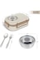 YelaJoy Stainless Steel Bento Lunch Box for Kids and Adults,Stackable BPA-Free Food Containers with
