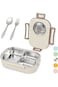 YelaJoy Stainless Steel Bento Lunch Box for Kids and Adults,Stackable BPA-Free Food Containers with