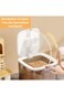 U HOOME Rice Storage Container,Large Food Container Rice Dispenser,Dry Food Storage Container,Pet F