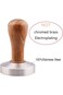 Omgogo Stainless Steel Coffee Tamper 51mm Barista Espresso Base Coffee Bean Press