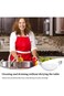 NALACAL Half Moon Pan Strainer, Stainless Steel Kitchen Pasta Strainer Pots Colanders, Made High-qu