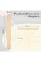 HLMYER 1 Pcs Crepe Spreader and 1 Pcs Spatula,Crepe Stick Set for Cakes Desserts Cheese,Pancake Spr
