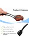 Duomama 2-in-1 Egg Spatula Tongs for Effortless Cooking - Flip, Grip &amp; Serve Pancakes, Eggs, Fish,