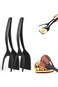 Duomama 2-in-1 Egg Spatula Tongs for Effortless Cooking - Flip, Grip &amp; Serve Pancakes, Eggs, Fish,