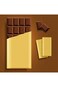 PPhtony Foil Candy Bar Wrapper 200Pcs 6x7.5 Inch Gold Aluminum Chocolate Bar Wrapping Paper with Th