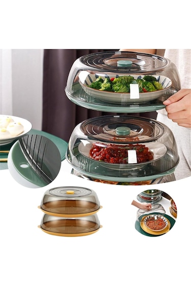 Khazna Multifunctional Insulated Food Covers, Insulated Vegetable Cover With Transparent Lid, Soilp