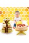MAKINGTEC 3 PCS Cardboard Cupcake Stand 2 Set of 3 Tier Cupcake Stand for 24 Cupcakes and 1 Large C