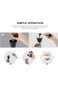 Manual Coffee Grinder, Hand Portable Bean Mill Stainless Steel Handle Adjustable Ceramic Burr Assem