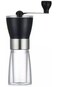 Manual Coffee Grinder, Hand Portable Bean Mill Stainless Steel Handle Adjustable Ceramic Burr Assem