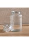 AMGREEN Essential Ribbed Glass Jar 1200 ml