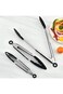Oasisgalore Black Kitchen Tongs with Silicone Tips, Stainless Steel Locking Cooking Tongs Non-Slip