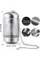Tea Strainer for Loose Tea, 2 Pack Stainless Steel Tea Filter Fine Mesh with Chain Loose Leaf Tea H