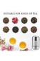 Tea Strainer for Loose Tea, 2 Pack Stainless Steel Tea Filter Fine Mesh with Chain Loose Leaf Tea H