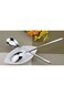 MIUPOO Xujia Korean Spoon,Stainless Steel Long Handle Soup Spoons,Long Tablespoon,Coffee Spoon,Silv
