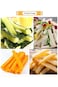 French Fry Cutter Foodservice 42306 Commercial Grade Stainless Steel Potato Slicer with Suction Fee