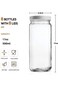 OctStory Glass Juicing Bottles with 2 Straws &amp; 2 Lids w Hole- 500ml Travel Drinking Jars, Water Cup