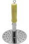 RAJ STEEL POTATO MASHER WOODEN HANDLE, RRG008, 6