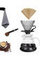MIBRU V60 Coffee Set Drip Coffee Maker Set Machine Drip Brew Set Contains 5-Pieces Pour Over Coffee