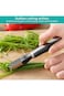 Oasisgalore 2PCS Onion Shredder, Green Onion Knife Stainless Steel Vegetable Cutter Scallion Cutter