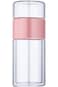 Oasisgalore 1pc Tea Separator Cup Tea Bottle Tea Water Bottle Tea Separation Cup Double Layer Glass